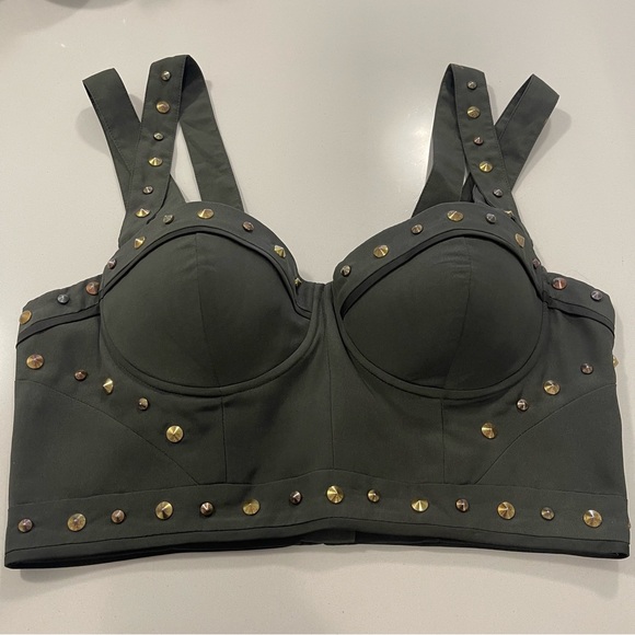 Marciano’ Corset Crop Top - Picture 2 of 8